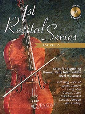 Illustration first recital series avec cd violoncell