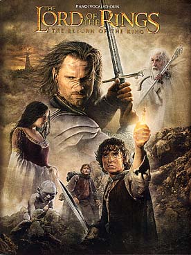 Illustration de Le SEIGNEUR DES ANNEAUX, musique du film (P/V/G) - Le Retour du Roi