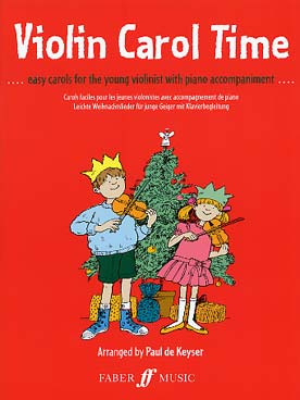 Illustration de VIOLIN CAROL TIME (Paul de Keyser)