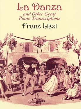Illustration liszt danza and other great transcript. 