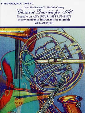 Illustration classical for all : quartets trompette