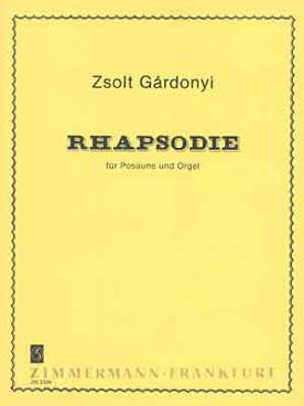 Illustration de Rhapsodie pour trombone et orgue