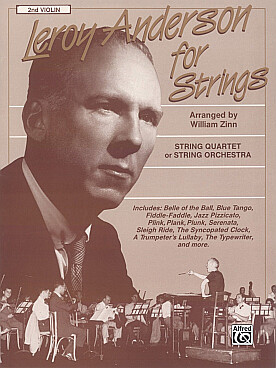 Illustration de LEROY ANDERSON FOR STRINGS - Violon 2