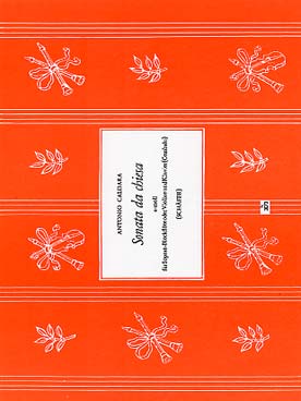 Illustration de Sonate da chiesa en la m pour flûte à  bec soprano ou violon et piano
