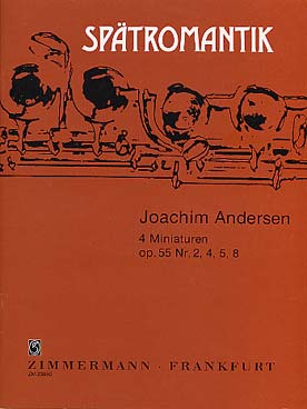 Illustration de 4 Miniatures op. 55 N° 2, 4, 5 et 8