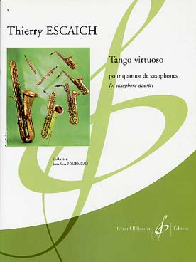 Illustration de Tango virtuoso pour quatuor de saxophones