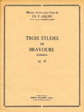 Illustration de 3 Études de bravoure op. 16
