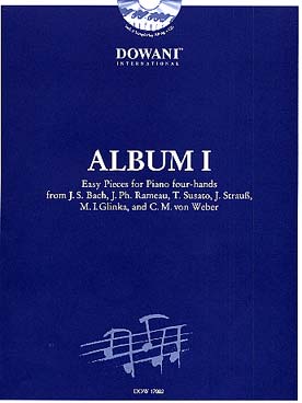 Illustration album dowani piano 4 mains 1 (facile)