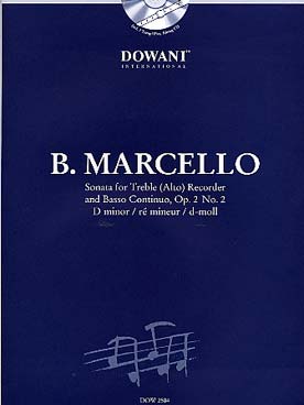 Illustration marcello sonate op. 2/2 en re min       