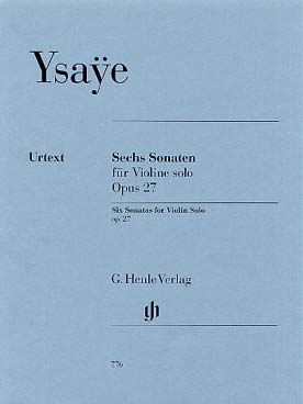 Illustration de 6 Sonates op. 27