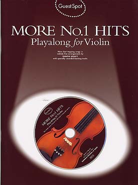 Illustration guest spot more n° 1 hits violon + cd