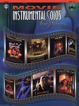Illustration de MOVIE INSTRUMENTAL SOLOS : 10 musiques de films (Harry Potter - Le Seigneur des anneaux - Star Wars...) avec CD play-along