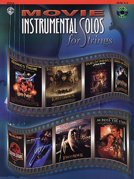 Illustration de MOVIE INSTRUMENTAL SOLOS : 10 musiques de films (Harry Potter - Le Seigneur des anneaux - Star Wars...) avec CD play-along