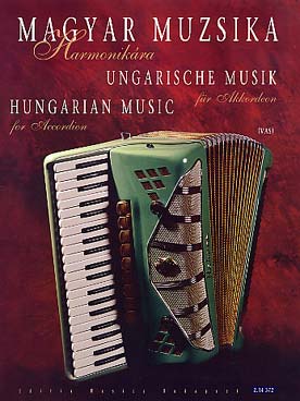 Illustration musique hongroise pour accordeon