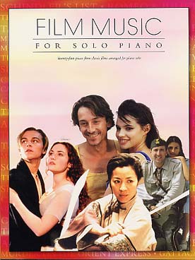 Illustration de FILM MUSIC for piano solo : 24 pièces