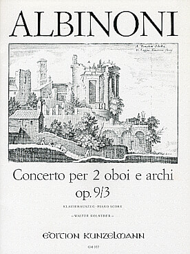 Illustration albinoni concerto op. 9/3 (red. piano)