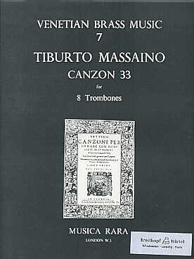 Illustration de Canzon 33 pour 8 trombones