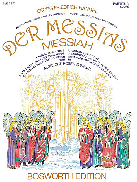 Illustration de Deux pièces du Messie, arr. pour ensemble de flûtes à bec