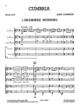 Illustration de MIXED BAG : ensembles variables pour bois (C + P) - N° 21 : CAMERON Cumbrian suite