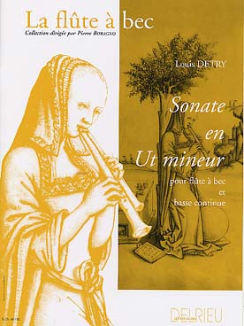 Illustration de Sonate en do m pour flûte à bec et basse continue