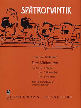 Illustration andersen miniatures (3) op. 55