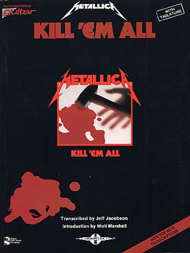 Illustration metallica kill' em all (tab)