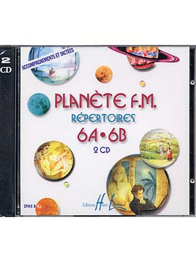 Illustration de Planète F. M. - CD d'accompagnement piano et dictées pour les volumes 6