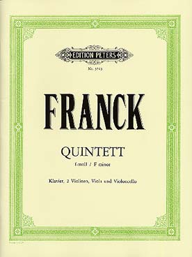 Illustration de Quintette en fa m pour piano, 2 violons alto et violoncelle