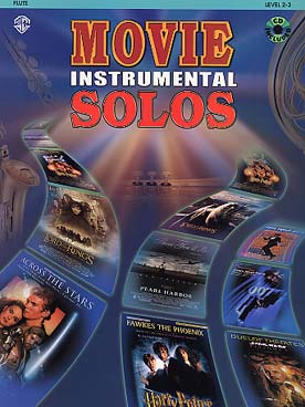 Illustration de MOVIE INSTRUMENTAL SOLOS : 10 musiques de films (Harry Potter - Le Seigneur des anneaux - Star Wars...) avec CD play-along