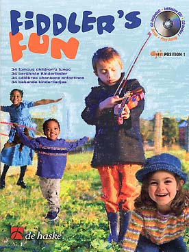 Illustration de FIDDLERS' FUN  : 34 chansons enfantines célèbres