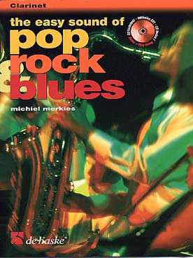 Illustration easy sound pop rock and blues clar + cd