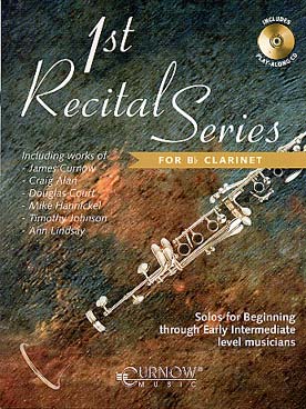 Illustration first recital series avec cd clarinette