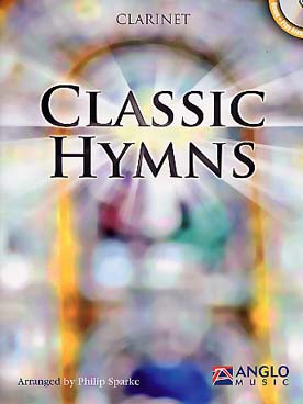 Illustration classic hymns avec cd clarinette