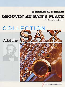 Illustration de Groovin' at sam's place pour quatuor de saxophones