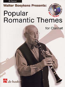 Illustration de POPULAR ROMANTIC THEMES : 10 morceaux de Haydn, Schubert, Klosé, Franck... présentés par W. Boeykens