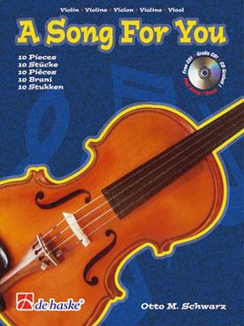 Illustration schwarz a song for you avec cd