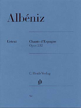 Illustration de Chants d'Espagne op. 232, recueil