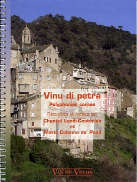 Illustration de VINU DI PETRA : polyphonies corses transcrites par Landi-Costérian et Colonna de' Paoli