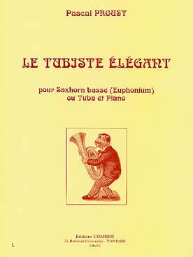 Illustration de Le Tubiste élégant (euphonium ou tuba)    