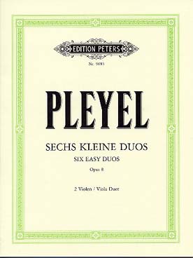 Illustration de 6 Duos faciles op. 8 (tr. Matz)
