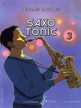 Illustration de Saxo tonic, pour saxo et piano, basse, batterie, percussion - Vol. 3 : conducteur et parties