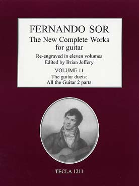 Illustration de Œuvres complètes (éd. 2005) - Vol. 11 : œuvres complètes pour 2 guitares, partie de guitare 2 seulement