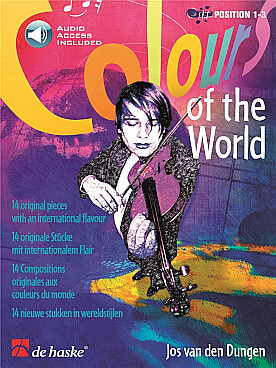 Illustration de Colours of the world : 14 compositions avec accès audio