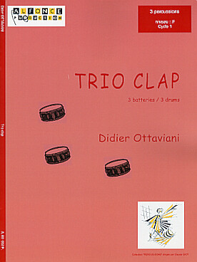 Illustration de Trio clap pour 3 batteries