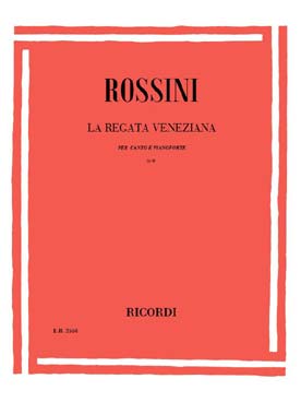 Illustration de La Regata veneziana pour voix haute