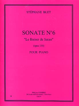 Illustration de Sonate N° 6 "Le baiser de Satan" op. 135