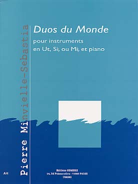 Illustration de Duos du monde : 10 morceaux pour instrument en ut, si b ou mi b et piano