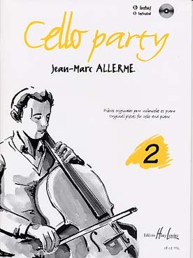 Illustration de Cello party : pièces originales (jazzy, classiques ou de variété) - Vol. 2