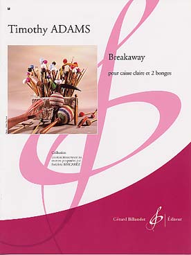 Illustration de Breakaway pour caisse claire et 2 bongos