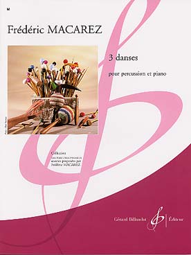 Illustration de 3 Danses pour percussion et piano